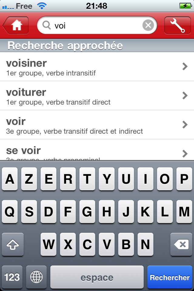 iPhone Screenshot 1